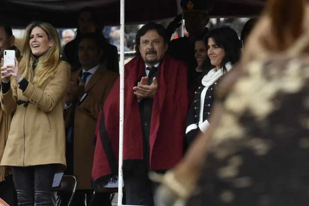 El intendente Gustavo Sáenz en los homenajes a Guemes
