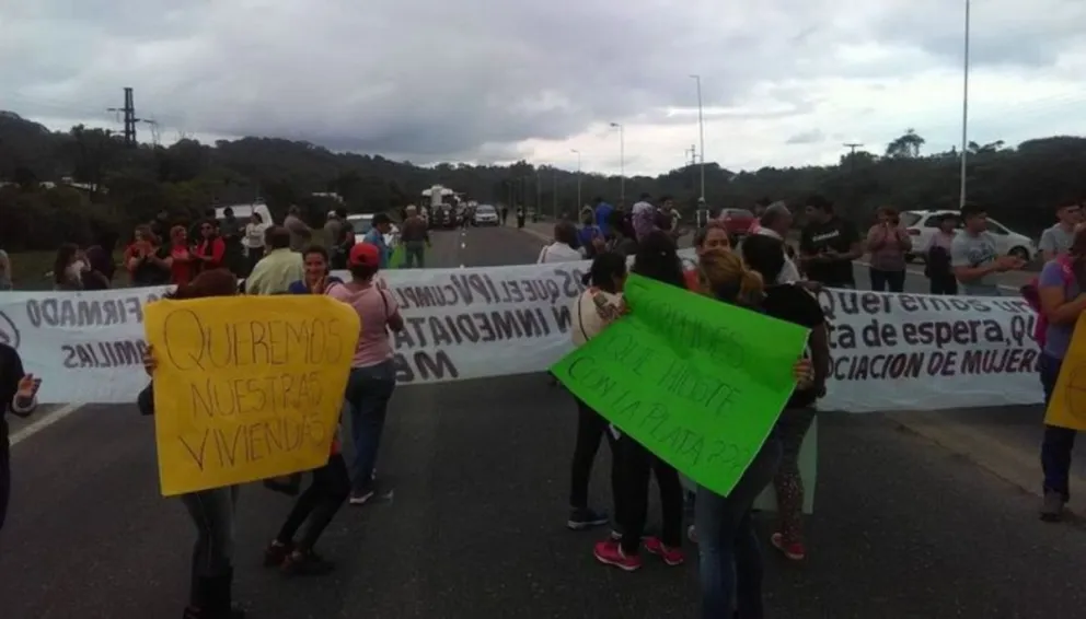 Anuncian cortes hasta el próximo jueves sobre la Ruta 34