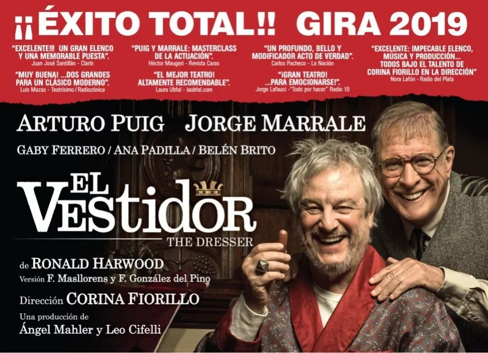Este es la ganadora del sorteo de la obra teatral "El Vestidor"