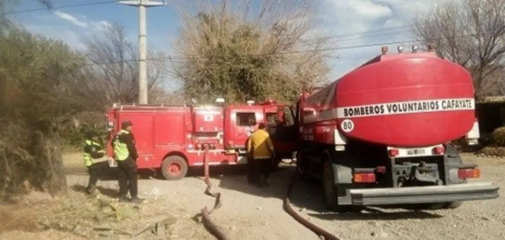 Feroz incendio en Cafayate: ¿qué pérdidas hubo?