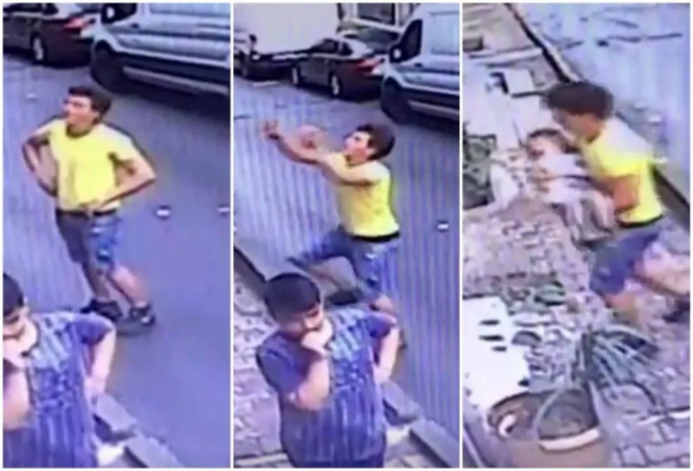 ¡Dale play!: héroe salva la vida de una niña que se cayó del segundo piso