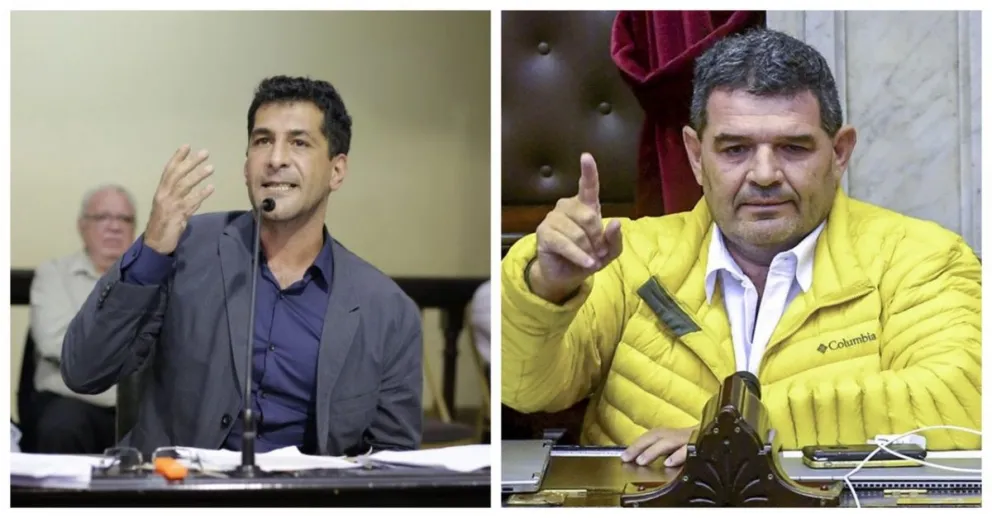 Chibán vs Olmedo: se pelearon en vivo