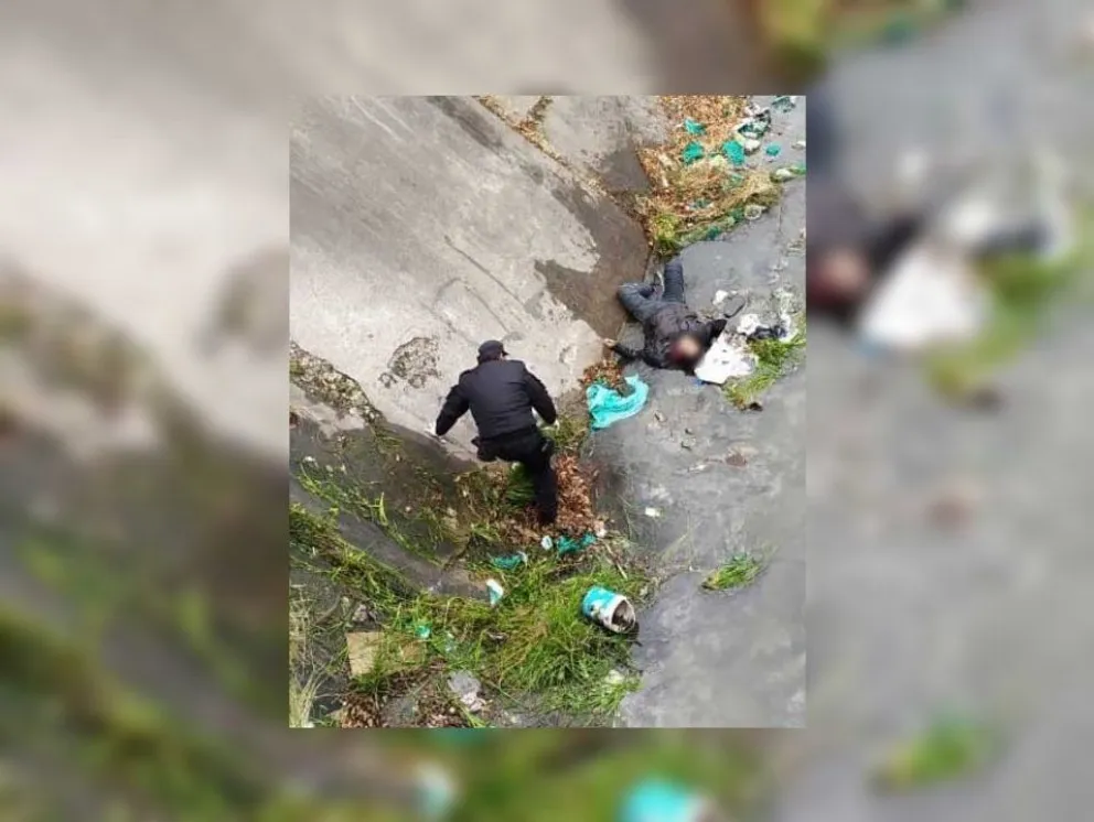 Dramático rescate de un salteño que cayó a un canal
