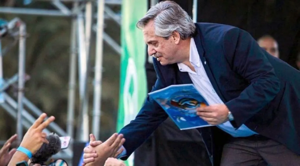 El sport de Alberto Fernández