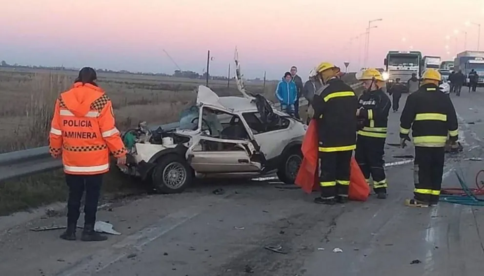 VIDEO. Impresionante muerte de un anciano tras un choque en plena autopista