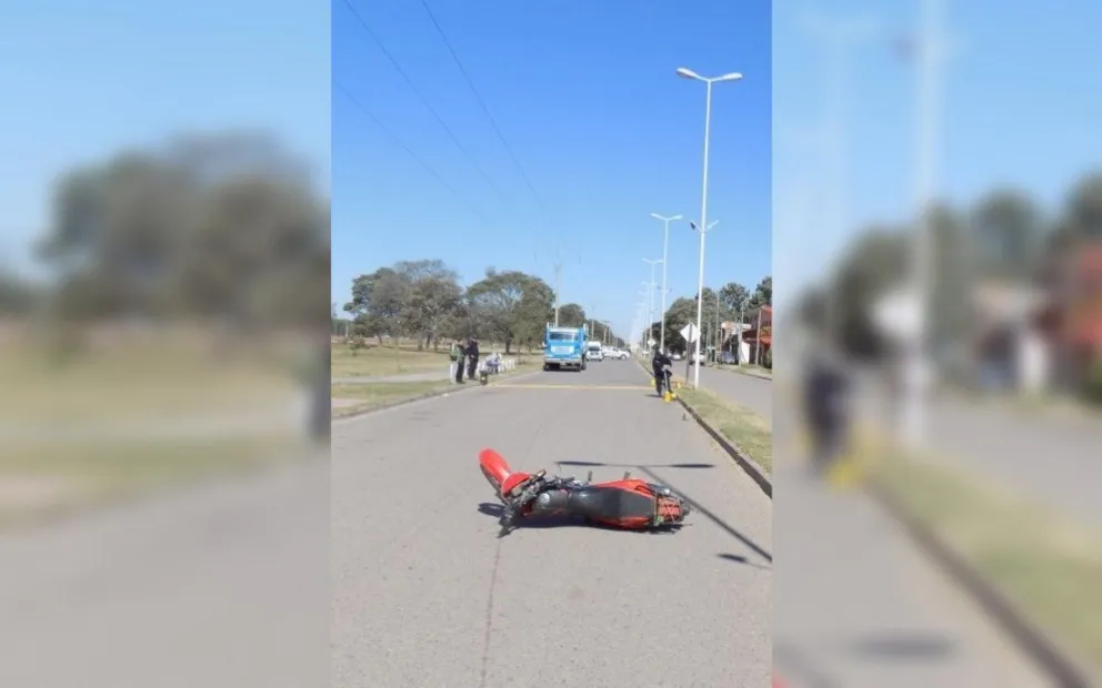 Las Lajitas: un joven perdió la vida tras caer de su moto