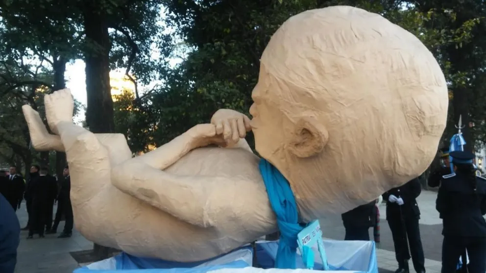 9 de julio: ¡sí a la vida! Conocé a Mercedes, la bebé en contra del aborto
