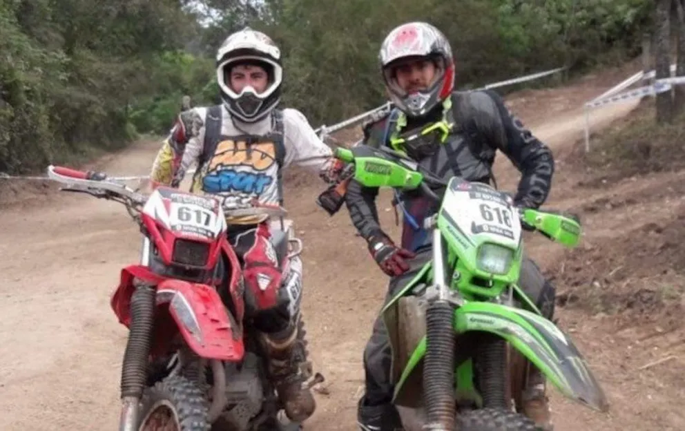 Sun’s Race 2019: le robaron la moto a unos enduristas