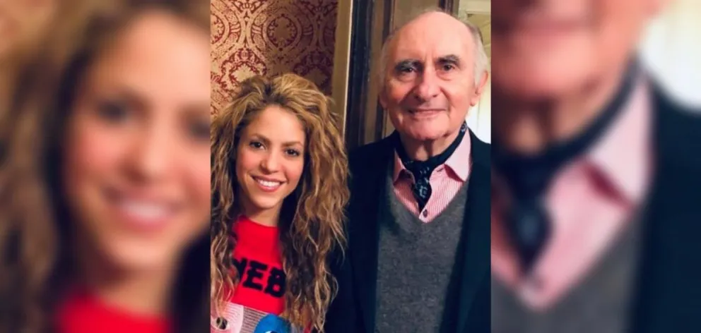 El emotivo mensaje de despedida de Shakira a Fernando De la Rúa