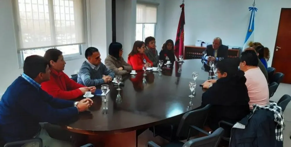 Abel Cornejo se reunió con integrantes de la Comisión de Familiares contra la Impunidad