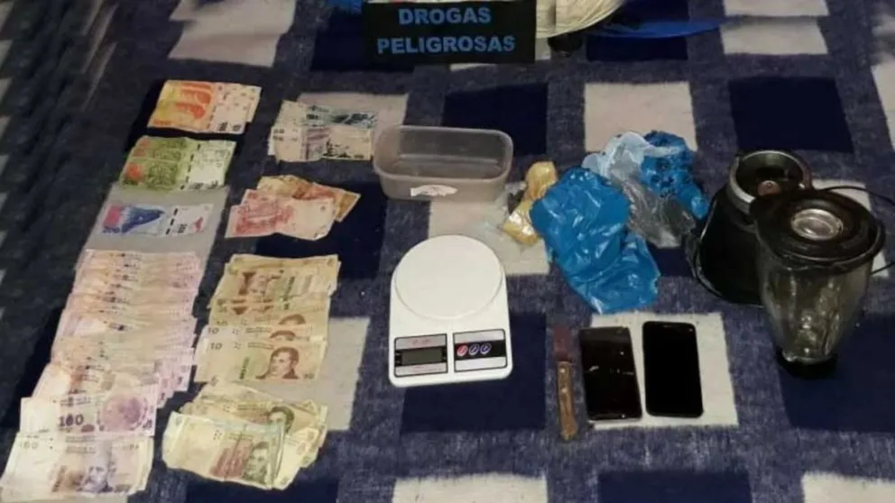 Exitoso: desbarataron tres bocas de expendio de drogas