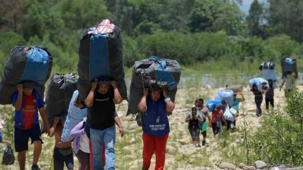 Conflicto en la frontera: Gendarmería Nacional impidió el paso de bagayeros