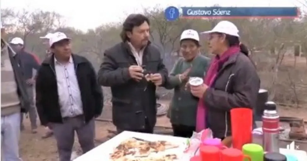 Gustavo Sáenz en La Viña: ¡Dale play y mirá lo hizo en su visita!