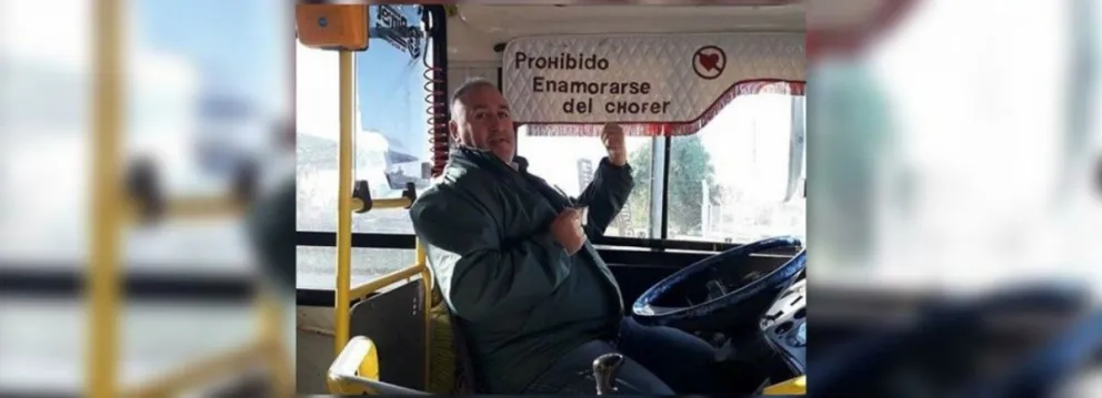 Un chofer de SAETA revolucionó a todos los salteños con un cartel muy pícaro