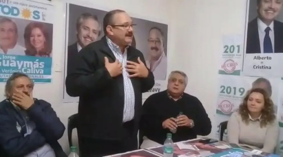 Sergio Leavy: 'Este es el momento de la lucha, tenemos que ganar en primera vuelta”