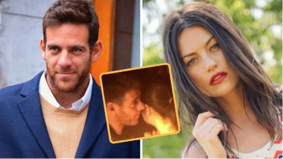 VIDEO. A los besos y enamorados en un lugar de ensueño: "Juyuy" Jiménez y Juan Manuel Del Potro