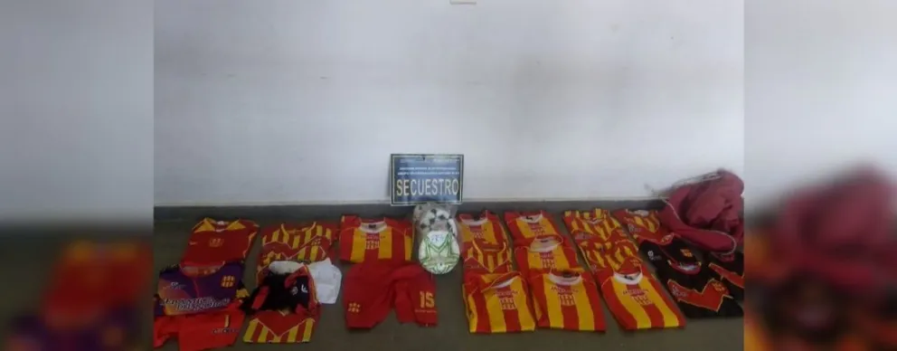 Club de barrio Mitre: recuperaron indumentaria robada