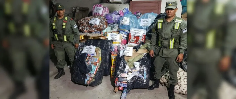 Escándalo total: atraparon a gendarmes salteños que robaban mercadería secuestrada
