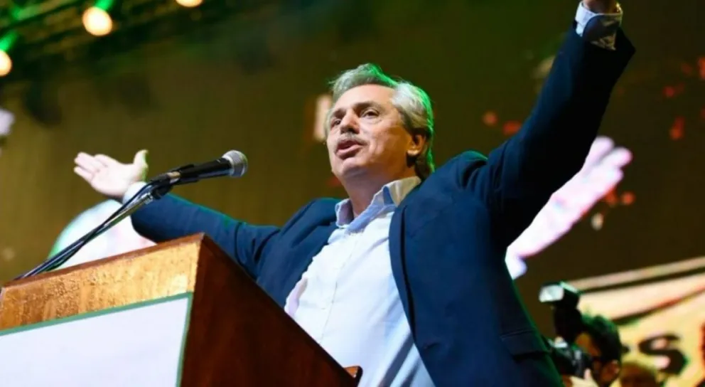 Alberto Fernández aseguró que con él "se termina la grieta”