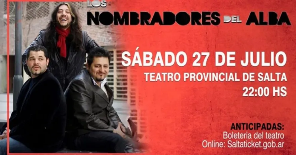 Estos son los ganadores para ver el show "Los Nombradores del Alba"