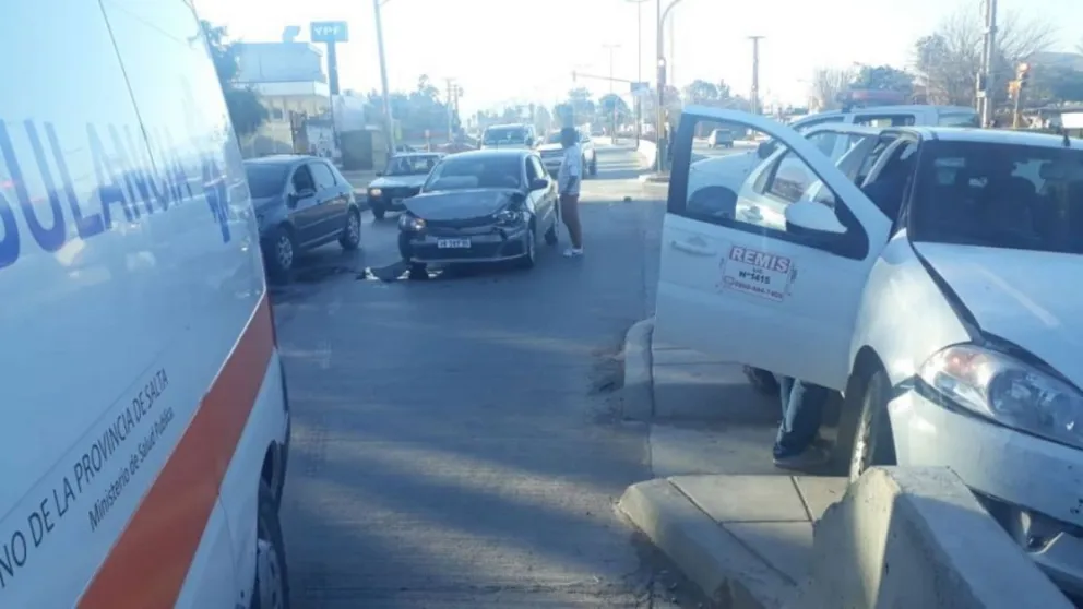 Tremendo: triple choque en la ruta 26