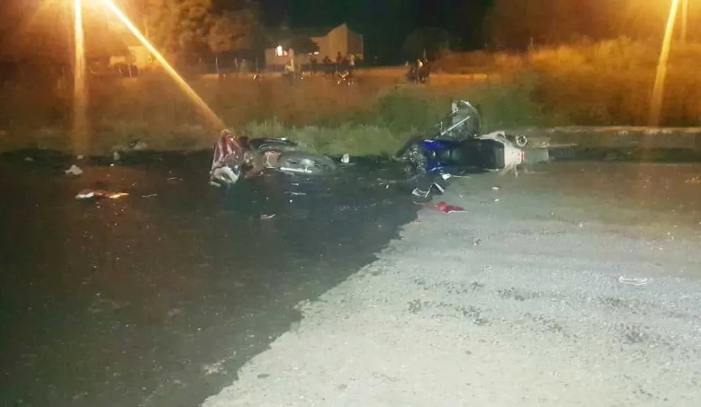 Salta: dos motos chocaron y un salteño perdió la vida