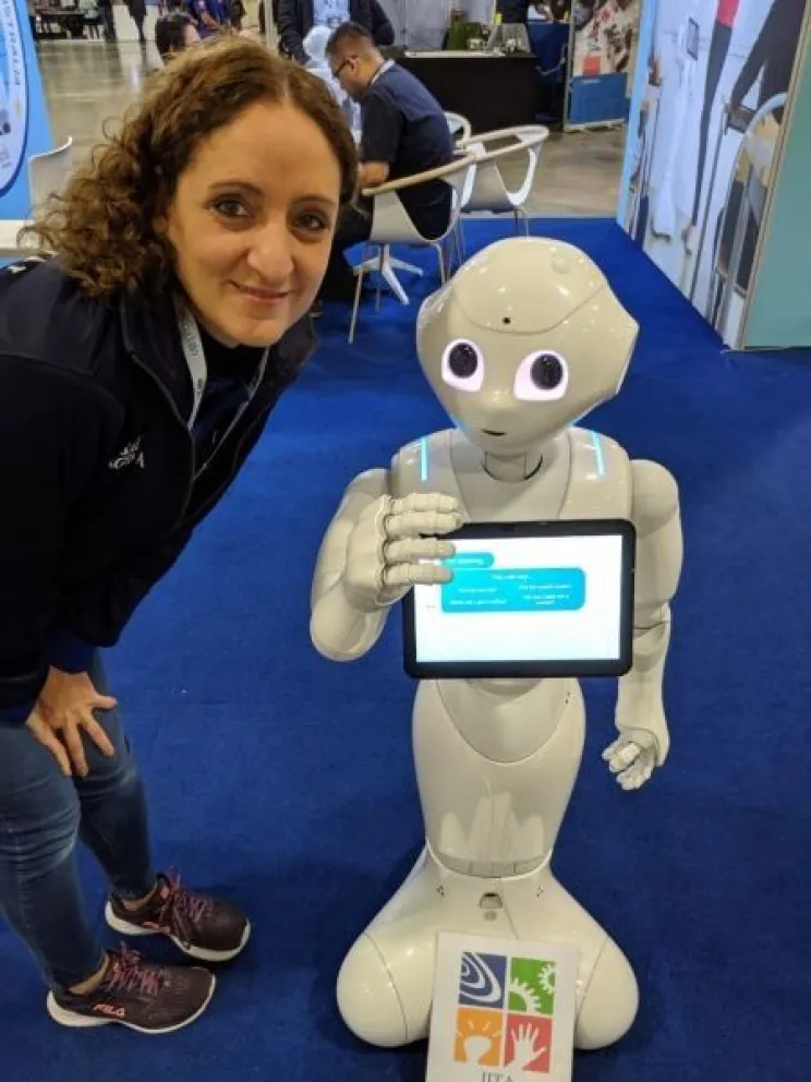 Cecilia Budeguer: "Es un gran logro para Salta participar de la Robo Cup Junior"