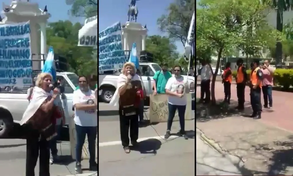 Protesta en Santiago del Estero