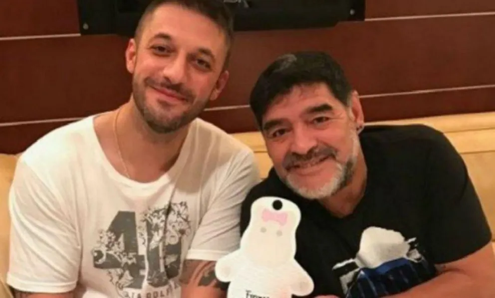 Diego Maradona y Matías Morla 