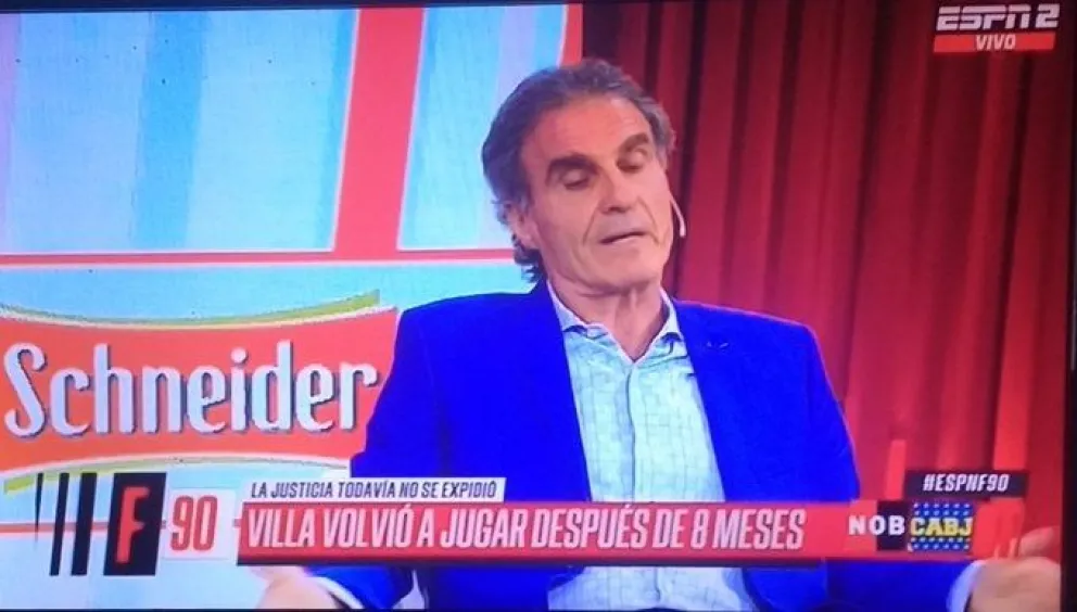 Óscar Ruggeri. Fuente (Instagram)