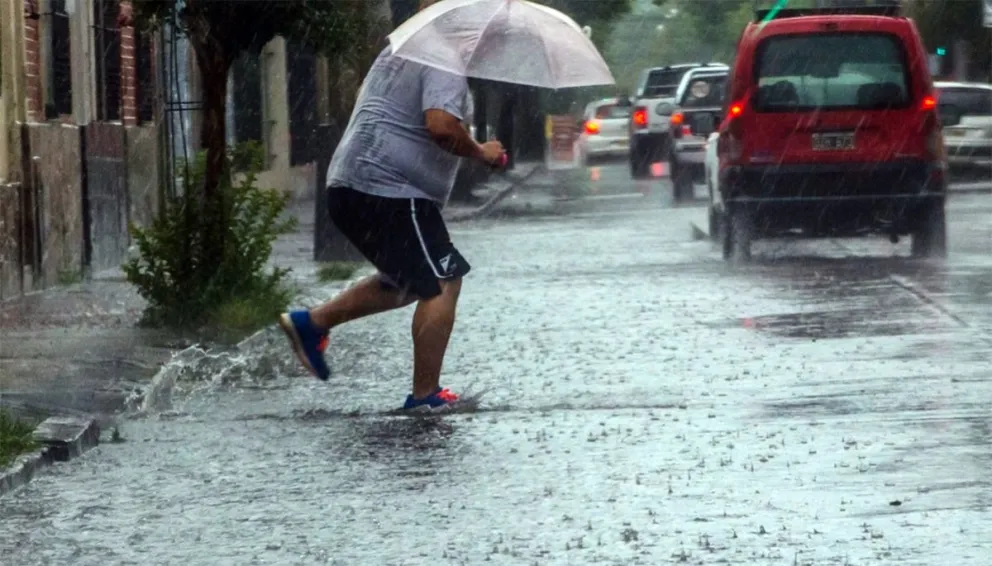 lluvia salta