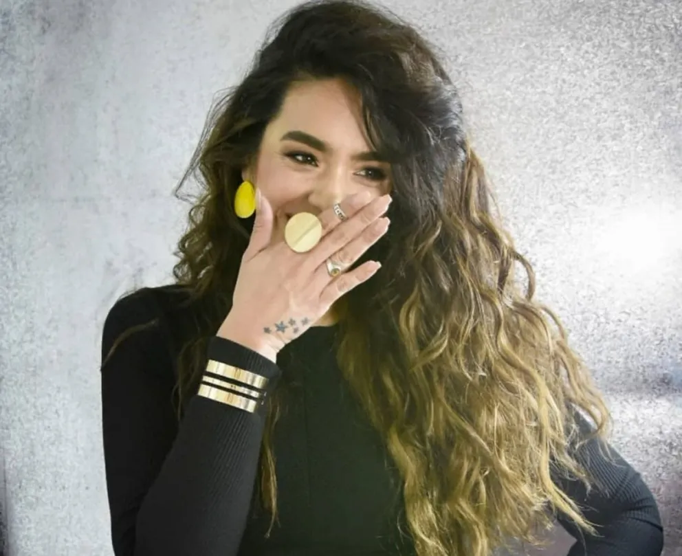 Ángela Leiva deslumbró a todos en la final de la Copa Diego Maradona