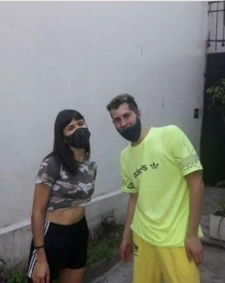 Julieta Antón y Sebastián Villarreal. Fuente (Twitter)