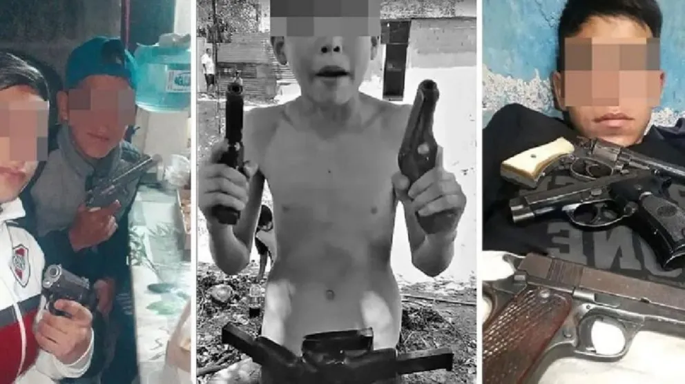 De "Pequeño" no tiene nada: quién es el changuito armado hasta los dientes que amenazó con "matar a todos"
