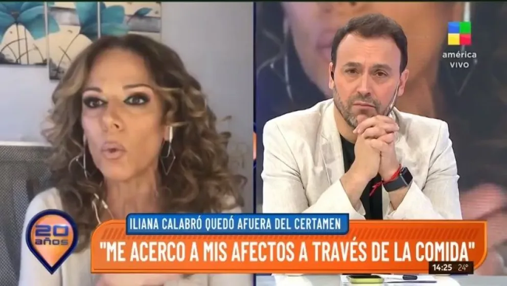 Iliana Calabró. Fuente: Captura de Pantalla.