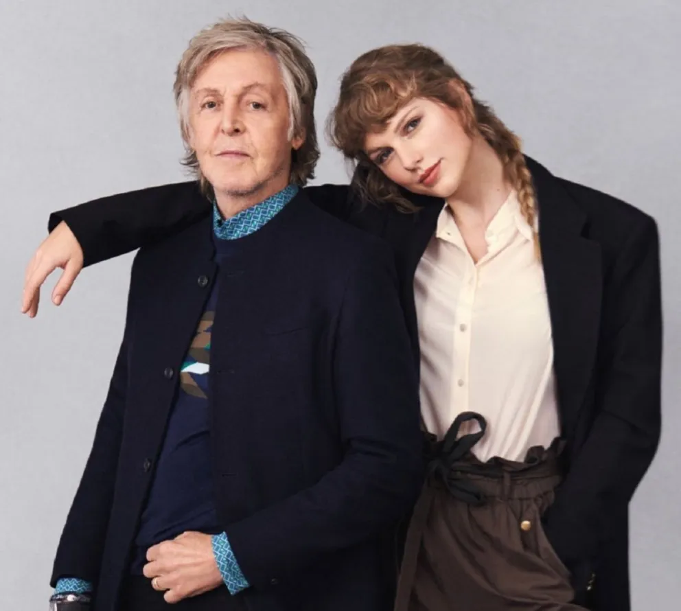 La Rolling Stone revolucionó las redes con su nueva tapa: Paul McCartney y Taylor Swift
