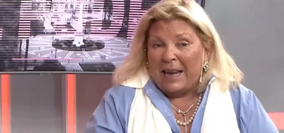 Elisa Carrió. Fuente: Captura de Pantalla