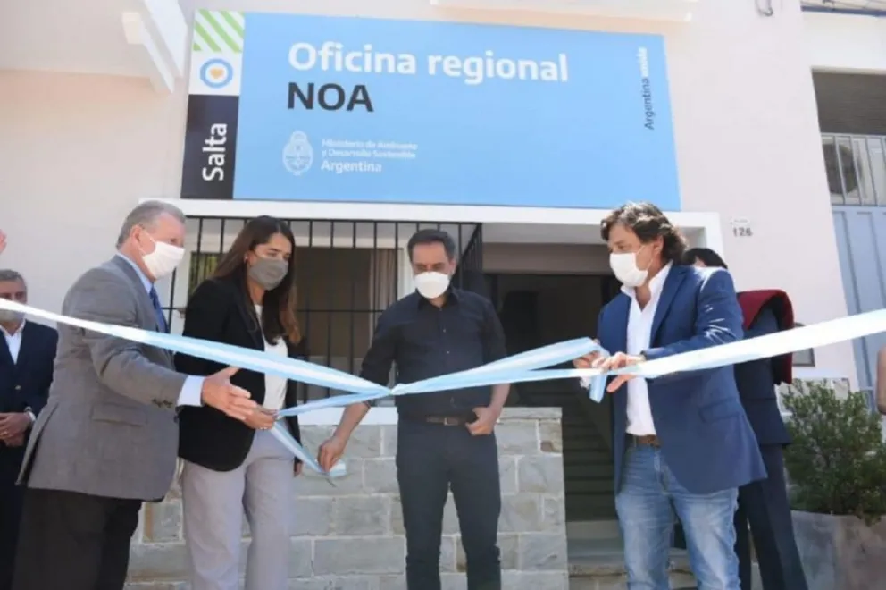 Juan Cabandié en Salta: inauguró la Oficina Regional NOA de Medio Ambiente