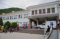 Hospital San Bernardo: Largas filas para realizarse una mamografía