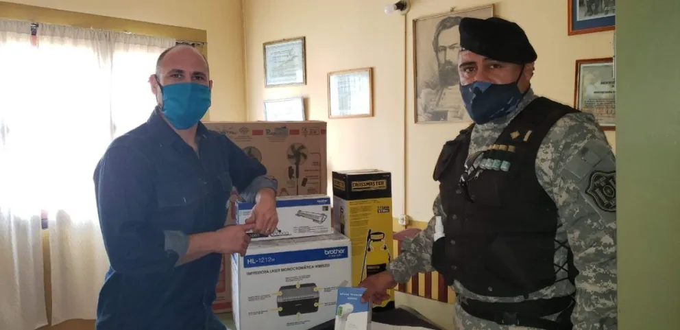 Se pusieron la 10: reconocida empresa ayudó a hospitales y a las fuerzas de seguridad del interior salteño