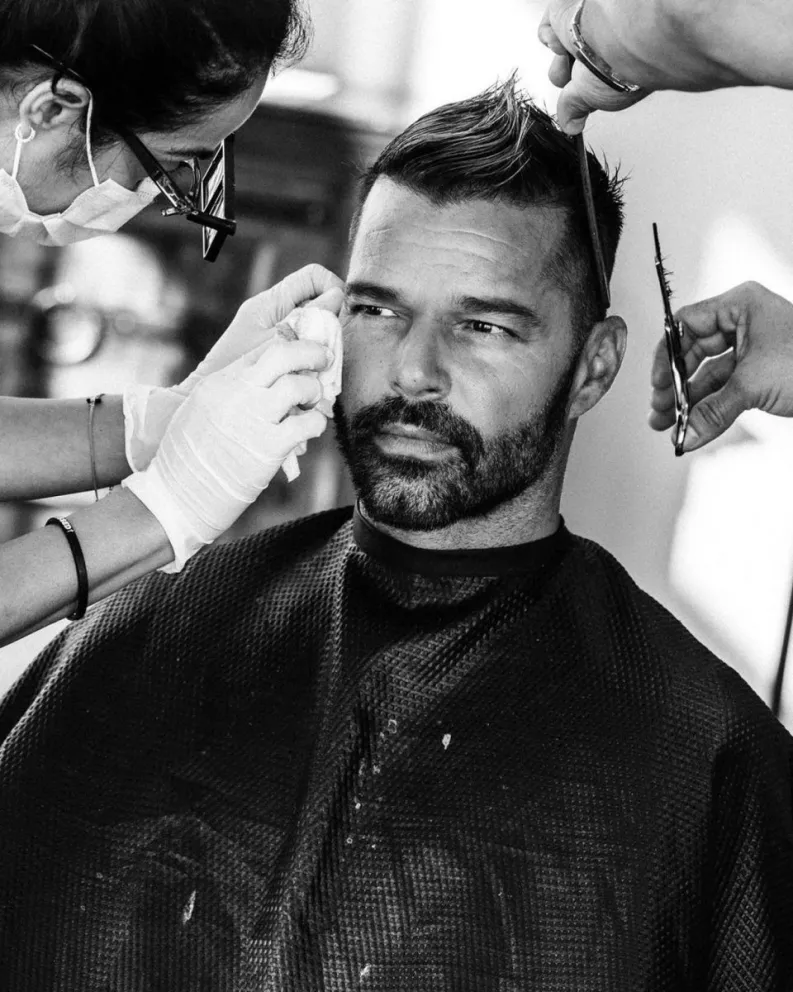 Ricky Martin se hizo un hisopado para covid-19 y compartió los resultados con sus seguidores