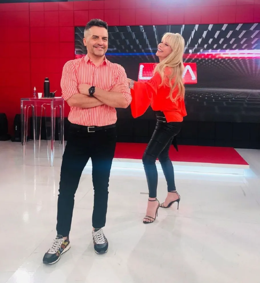 Ángel De Brito y Graciela Alfano. Fuente (Instagram)