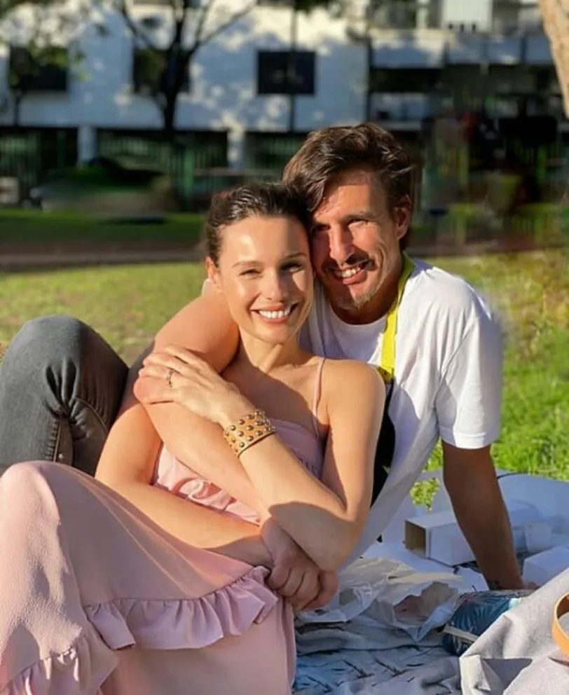 Pampita y Roberto García Moritán. Fuente (Instagram)