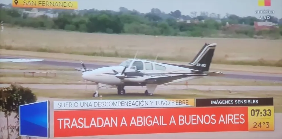 Caso Abigail: por una descompensación trasladarán a la nena que Gerardo Zamora impidió ingresar a Santiago del Estero