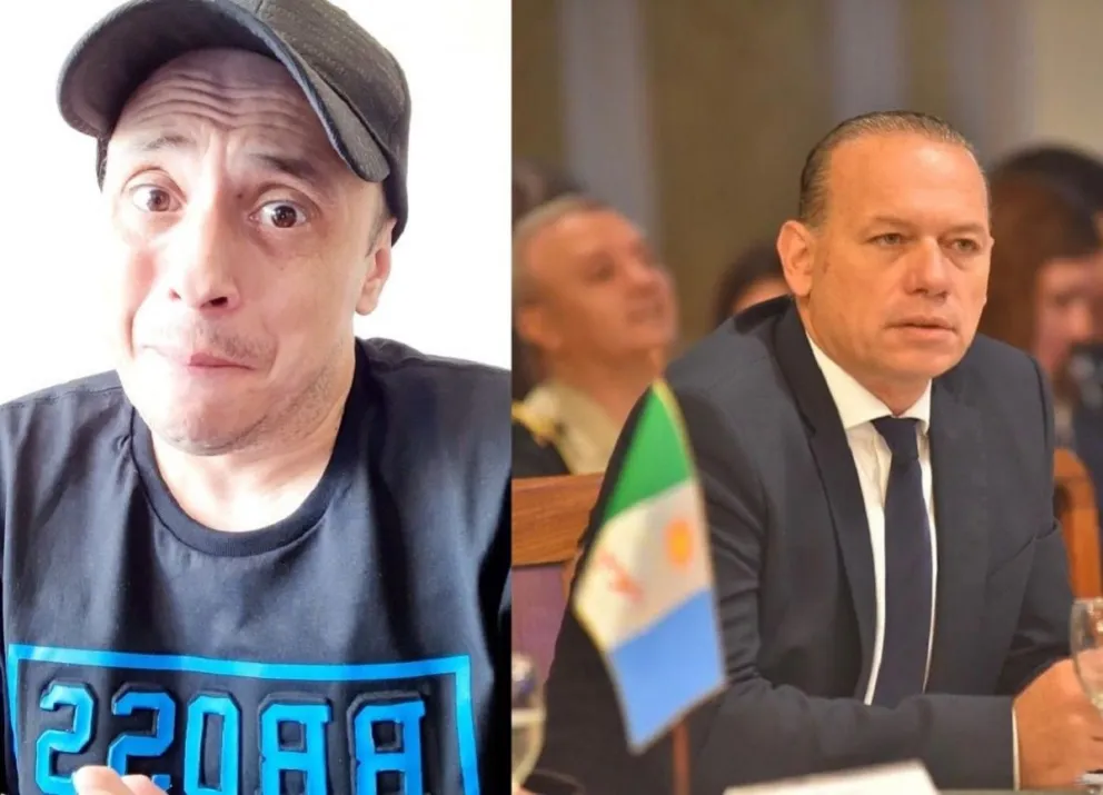 Sergio Berni y el Dipy. Fuente (Instagram)