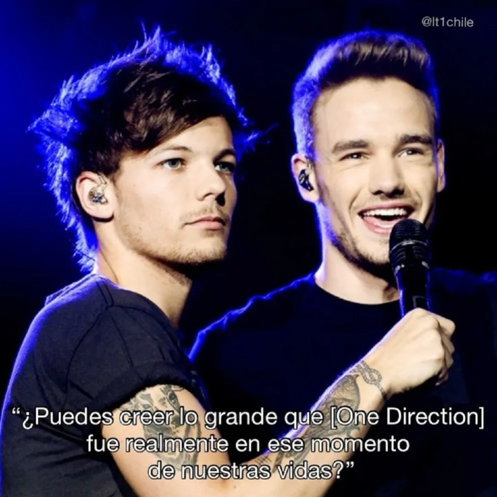 Louis Tomlinson y Liam Payne. Fuente (Instagram)