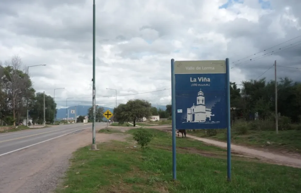 Ingreso a La Viña. Fuente: (Twitter)