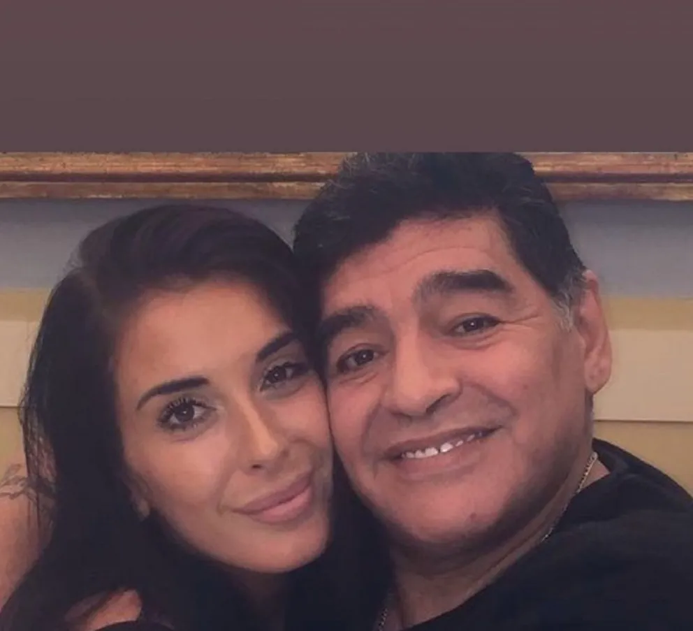 Entre indignación y dolor Nunzia Pennino, la nuera de Diego Maradona pidió respeto
