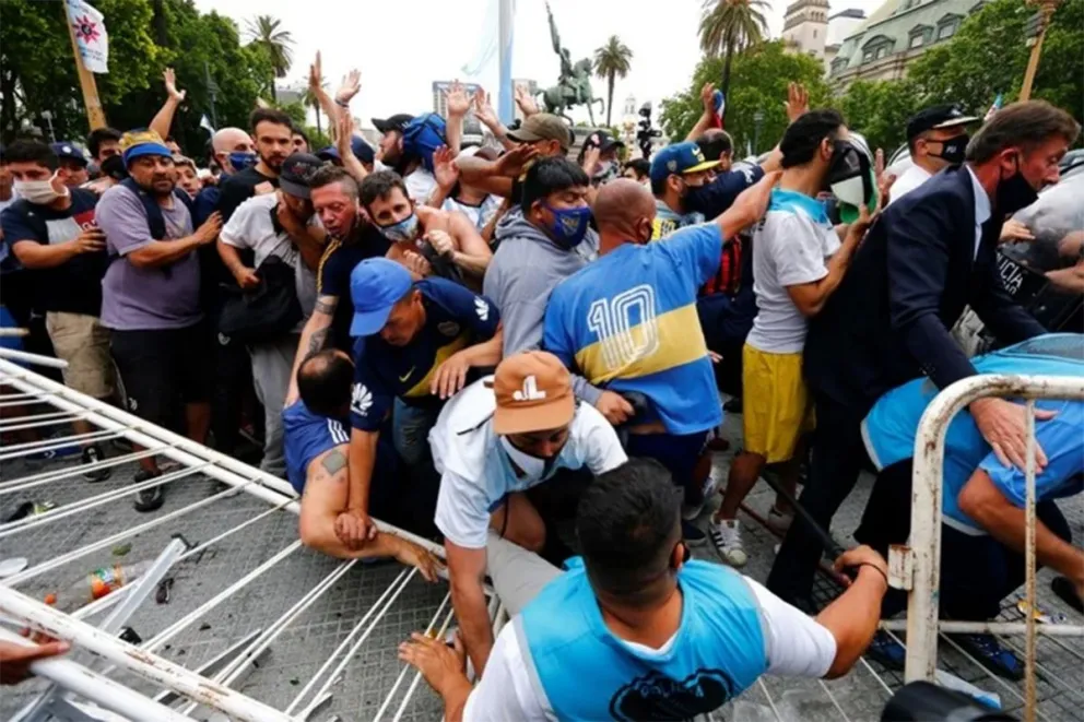 incidentes casa rosada