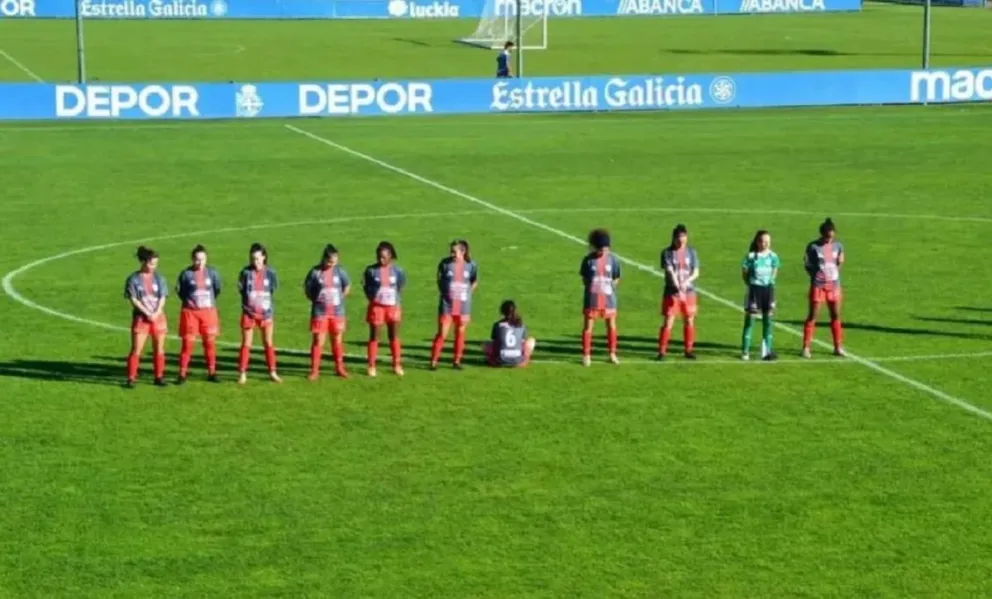 Terrible karma: Dapena, la jugadora que se negó a homenajear a Diego Maradona y su equipo perdió 10 a 0